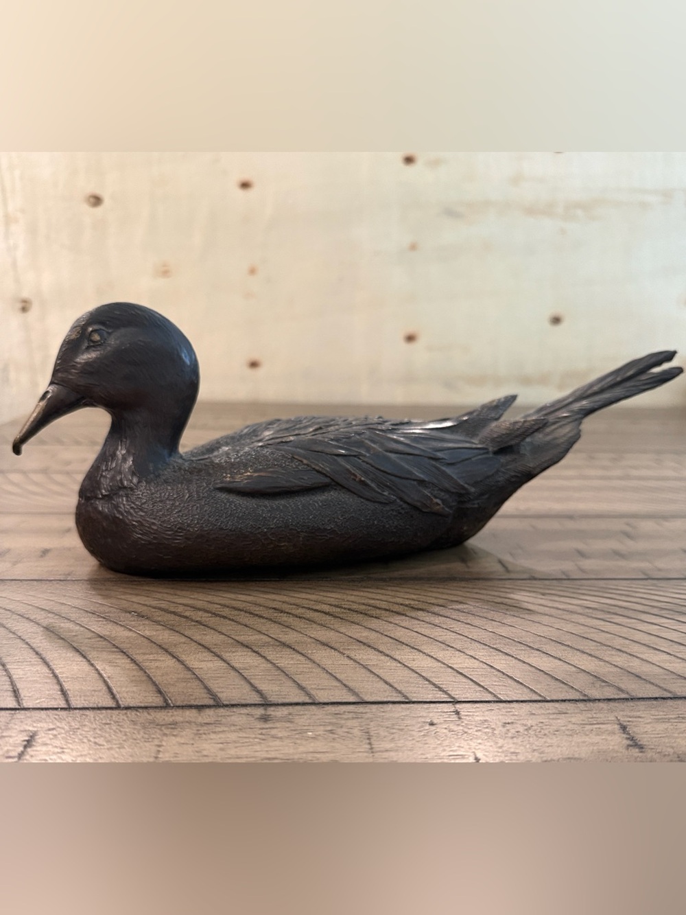 Vintage Hand Carved Pintail Drake Duck Signed/ Number Adams 1987 Folk Art Decoy